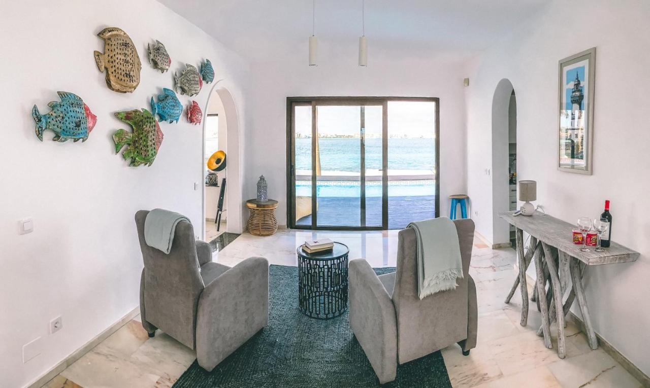 קורלחו Villa Los Flamencos By Veaco- Beachfront & Pool מראה חיצוני תמונה